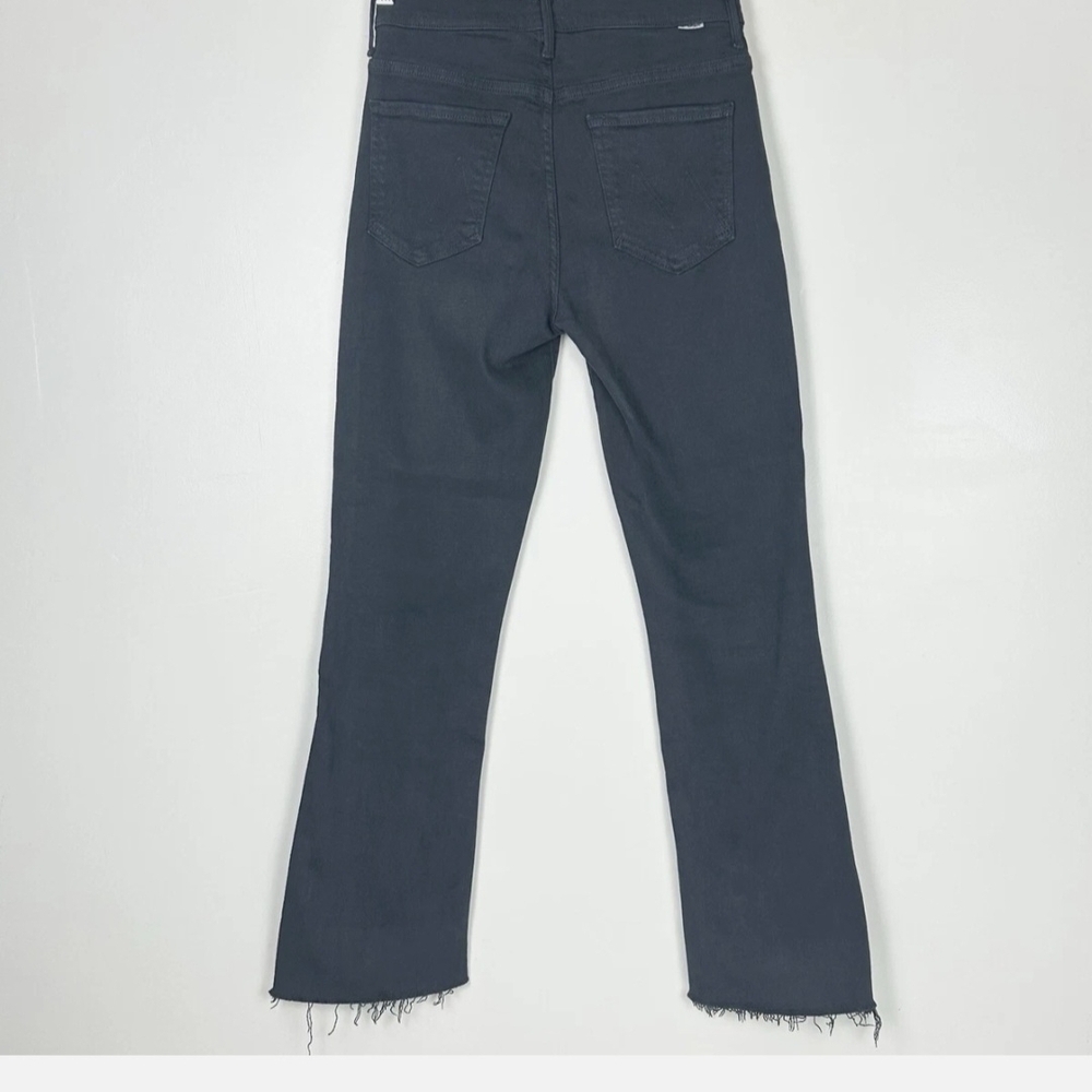 MOTHER Gray Ankle Cropped Jeans - Picture 6 of 11